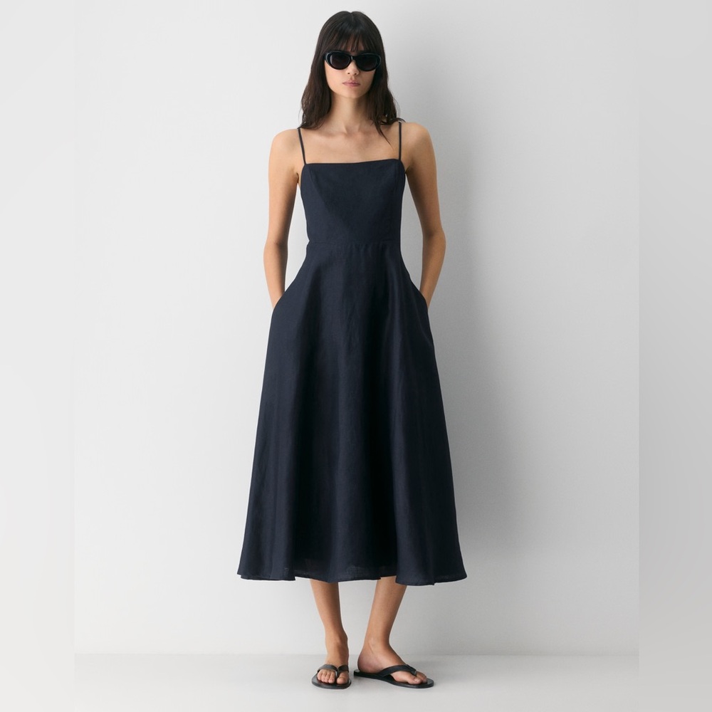 Aritzia Wilfred Anecdote Linen Dress